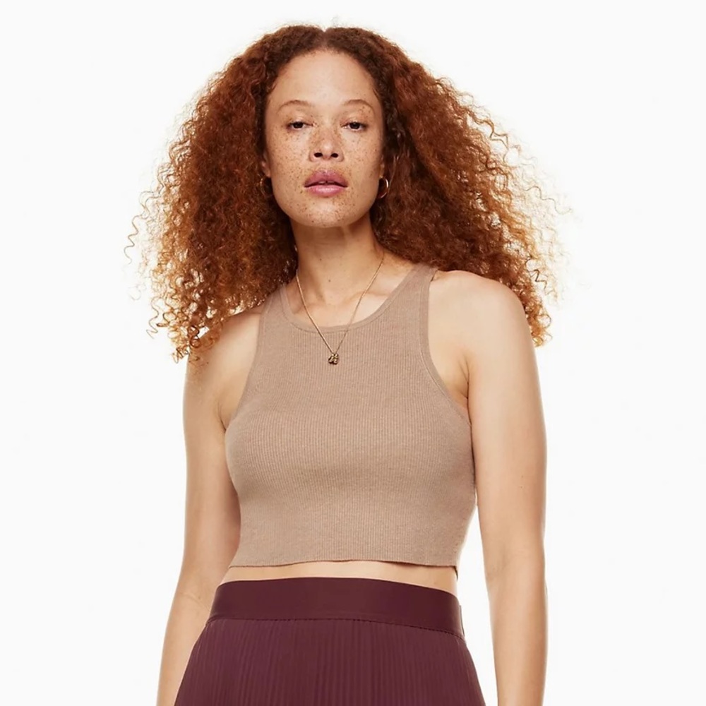 Aritzia Clutch Knit Tank Top